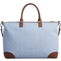 Seersucker WEEKENDER Tote Bag