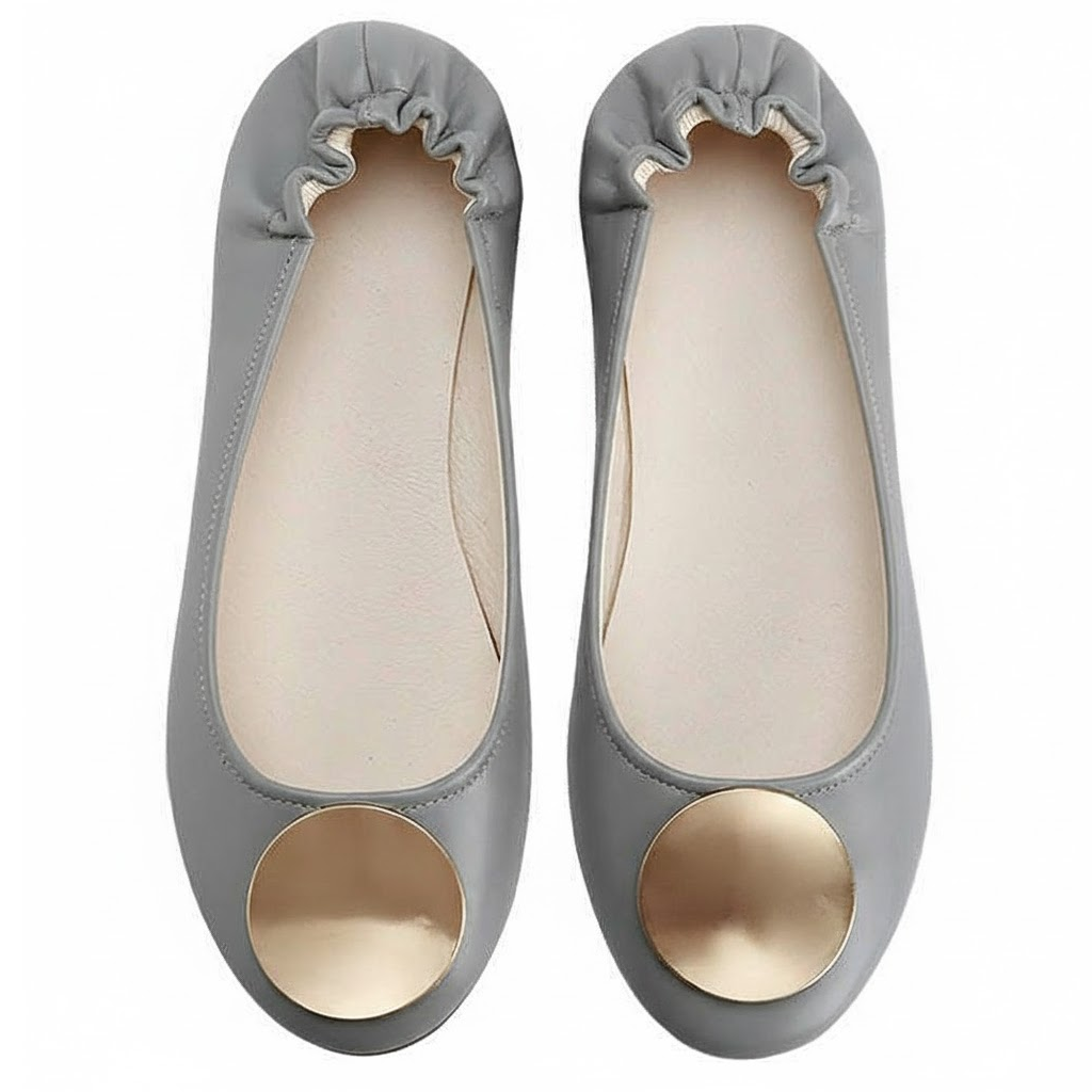 Medallion Ballet Flats