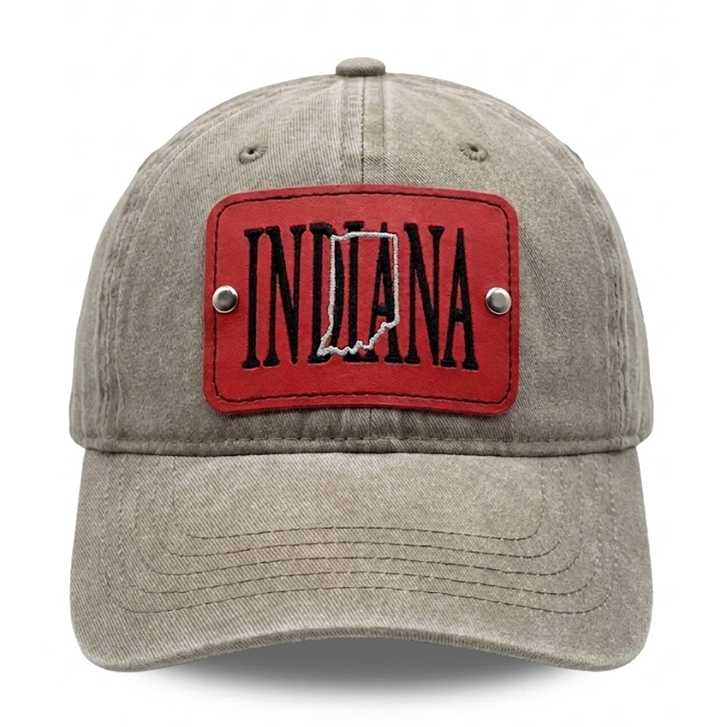 State Outline Baseball Hat