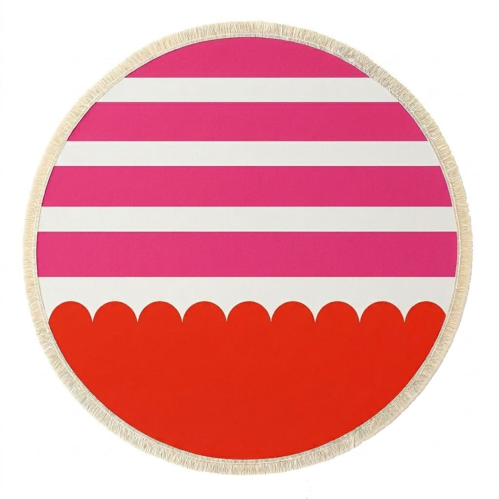 Sand Circle Beach Towel