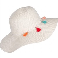 Tasseled Floppy Hat