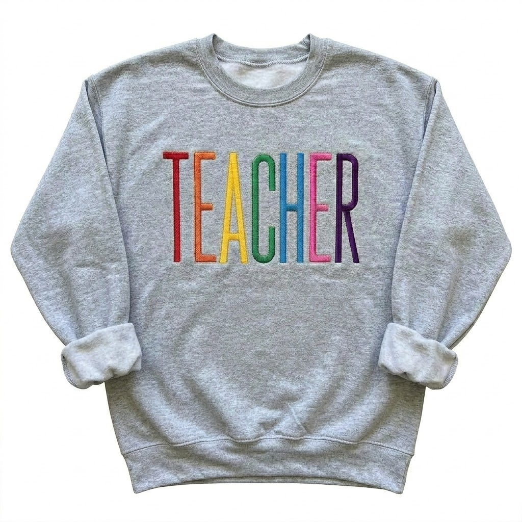 TEACHER Crew & Hoodie Sweatshirt