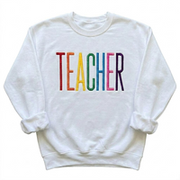 TEACHER Crew & Hoodie Sweatshirt
