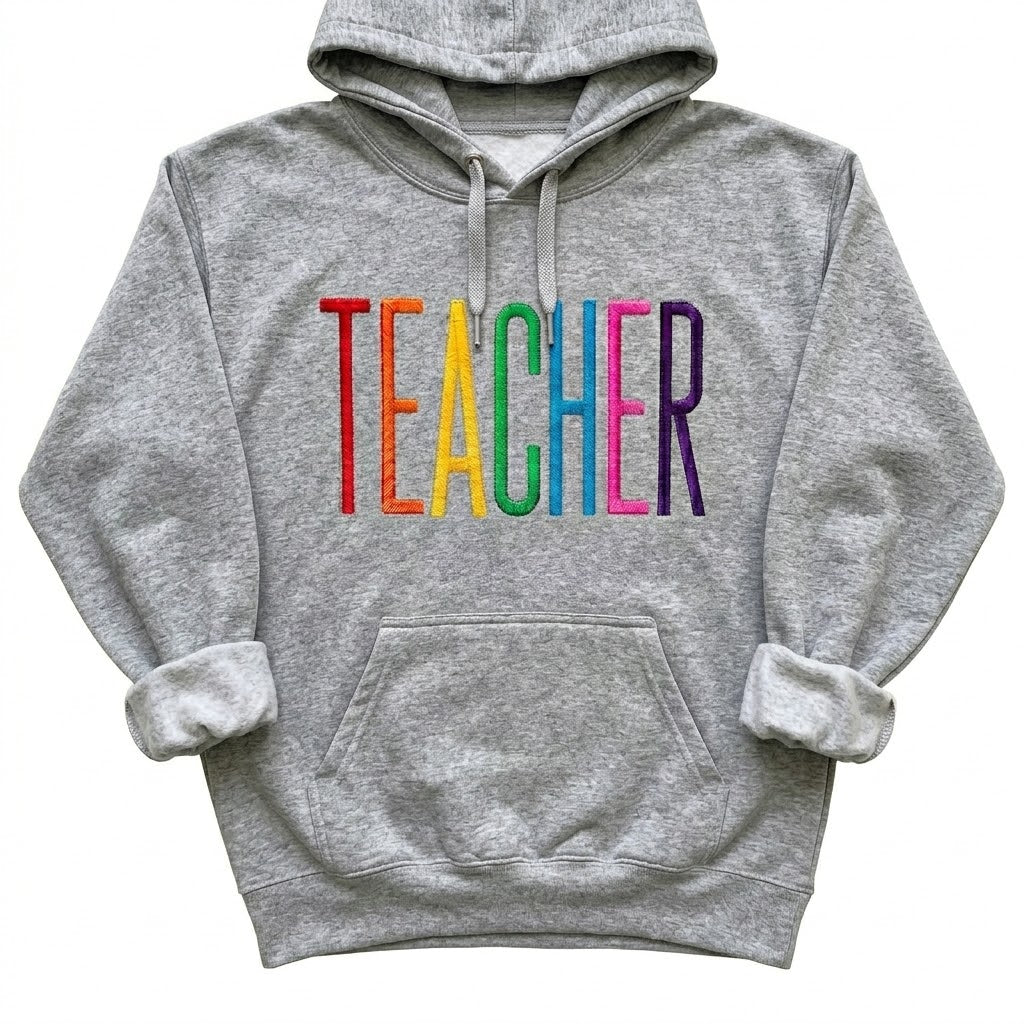 TEACHER Crew & Hoodie Sweatshirt
