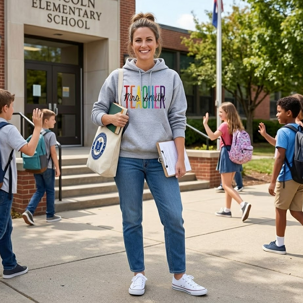 TEACHER Crew & Hoodie Sweatshirt