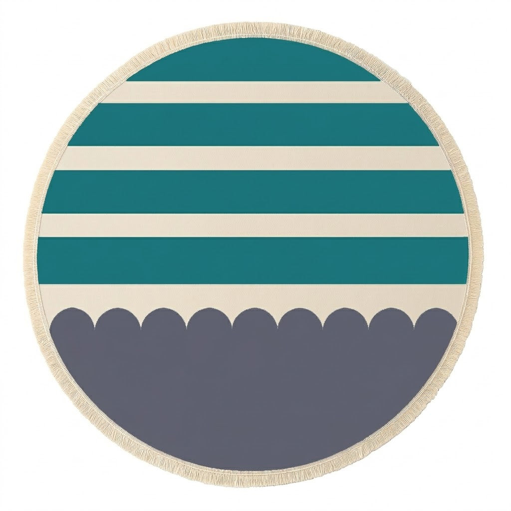Sand Circle Beach Towel