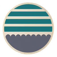 Sand Circle Beach Towel