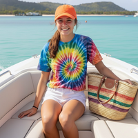 Tie Dye Crew Tee Shirt