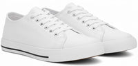 White Canvas Sneakers