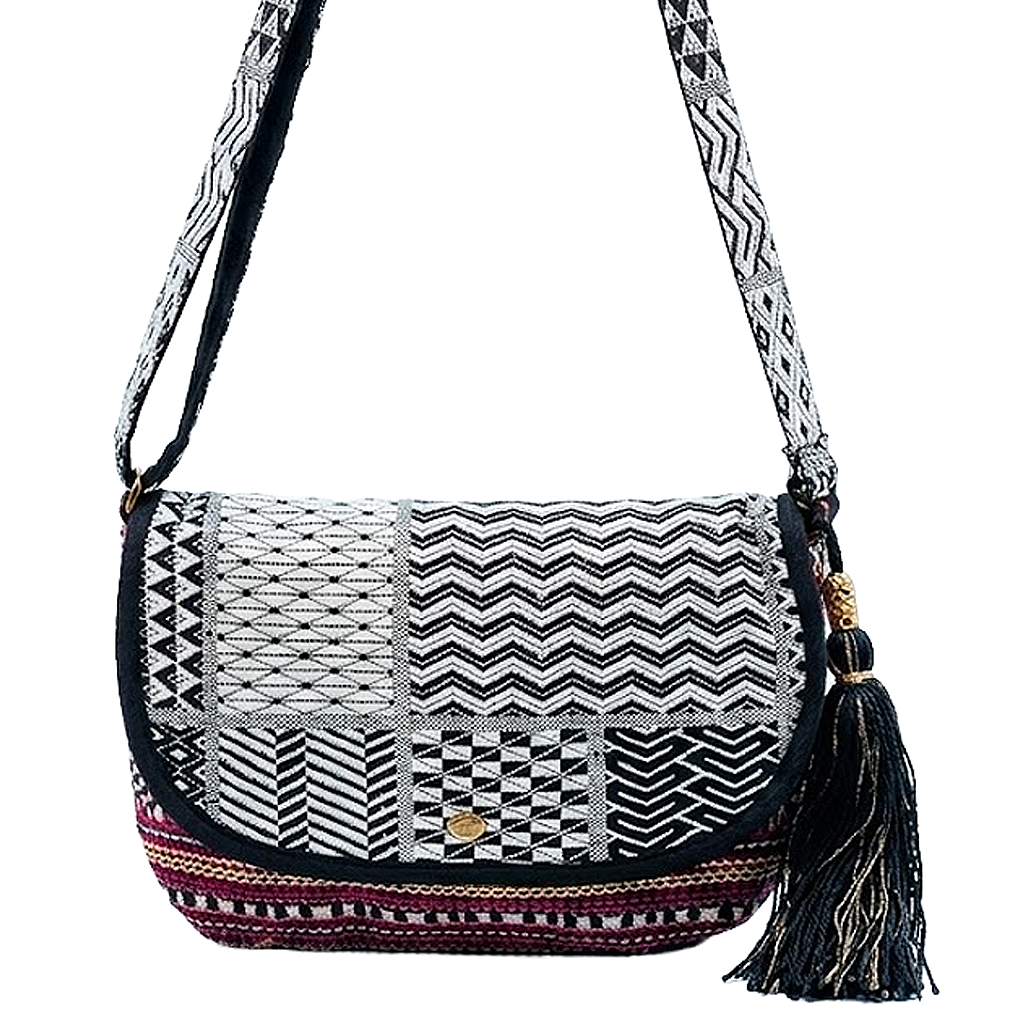 Boho Tassel Fringe Crossbody Purse