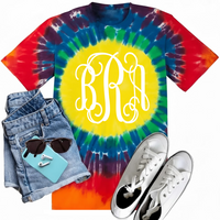 Circle Tie Dye Tee Shirt