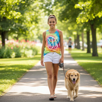 Tie Dye Tank Top Shirt
