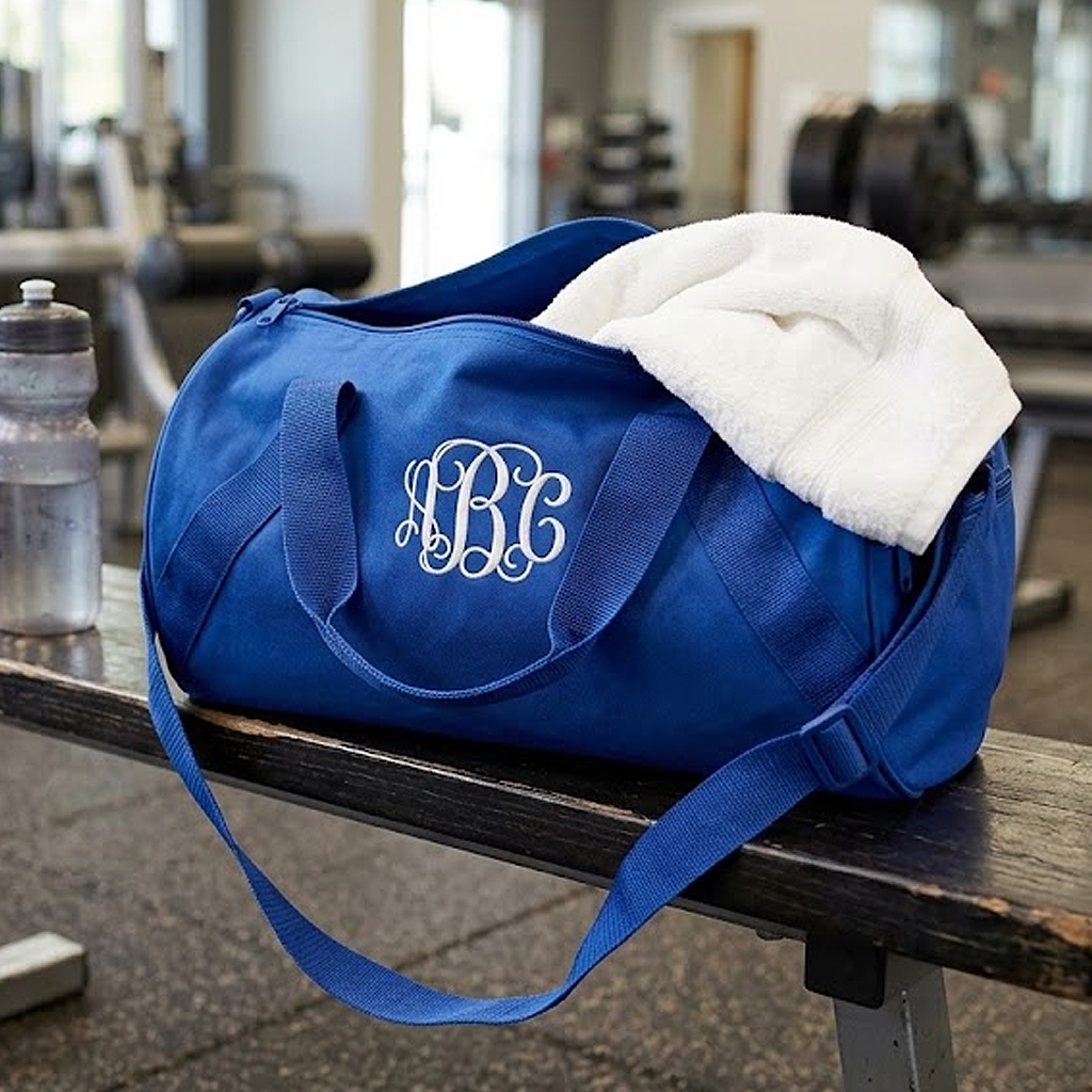Sports & Gym Barrel Duffel Tote Bag