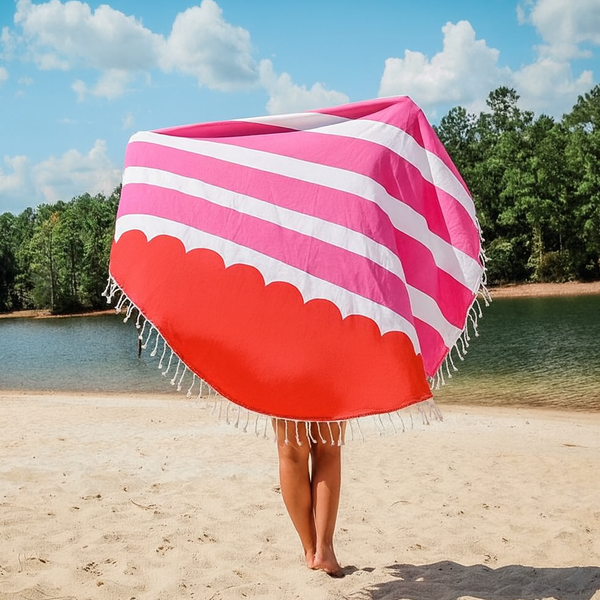 Round Beach Towel
