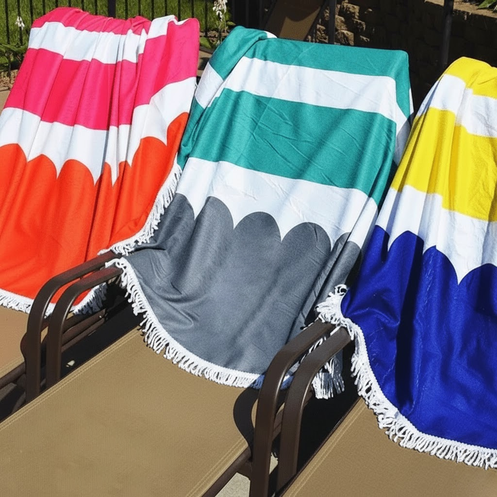 Round Beach Towel