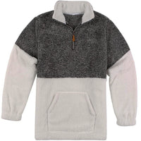 Two Tone Sherpa Pullover