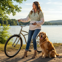 Two Tone Sherpa Pullover