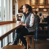 Harringbone Tweed Vest