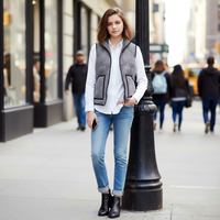 Harringbone Tweed Vest