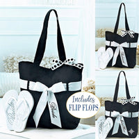 Wedding Tote Bag + Flip Flops