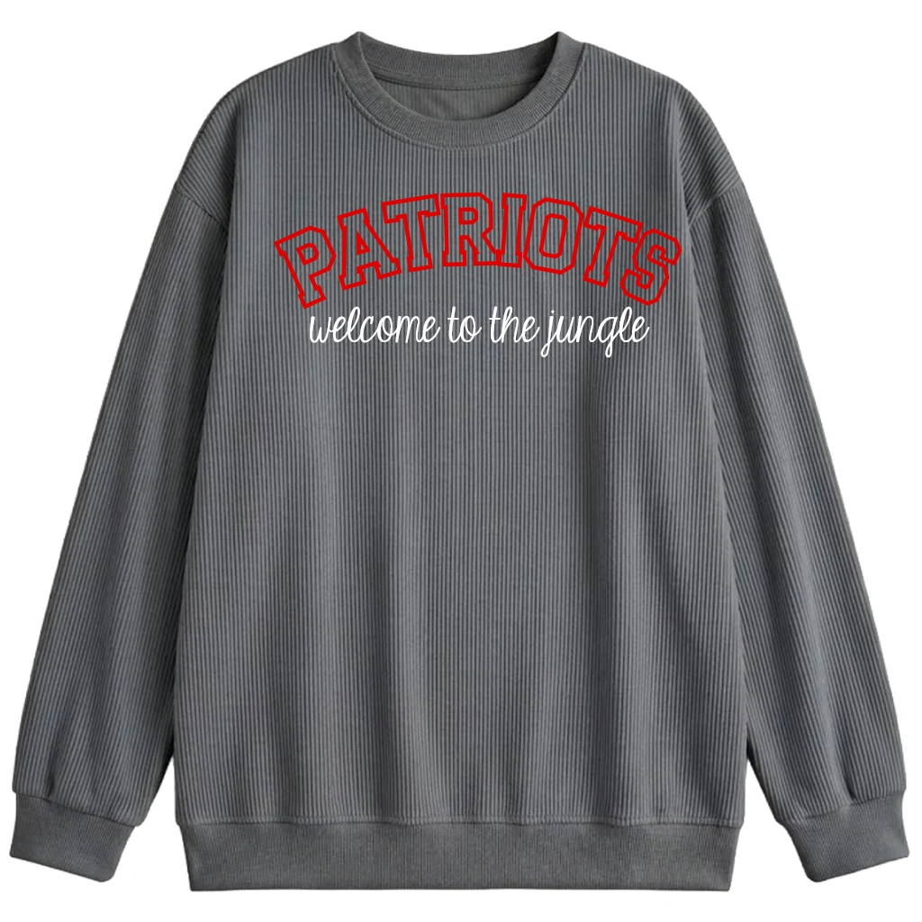 SS Corded Crew Sweatshirt