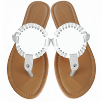 Medallion Disc Sandals