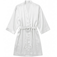 Satin Kimono Robe