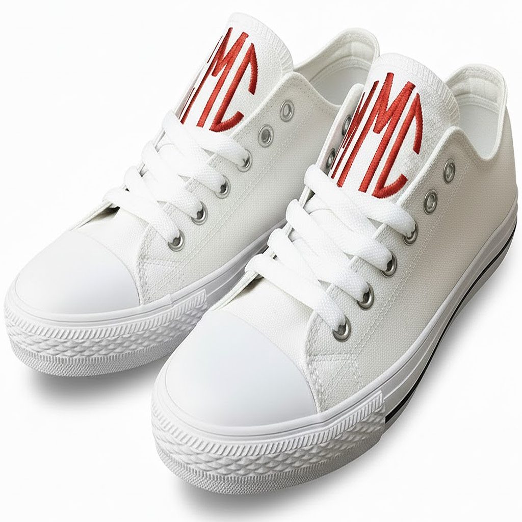 White Canvas Sneakers