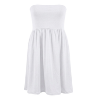 Breezy Beachside Strapless Sun Dress