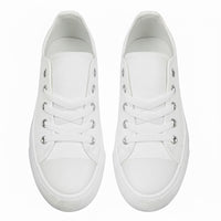 White Canvas Sneakers