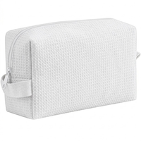 Waffle Weave Makeup Bag