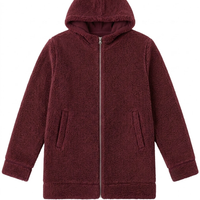 Hooded Sherpa Like Jacket