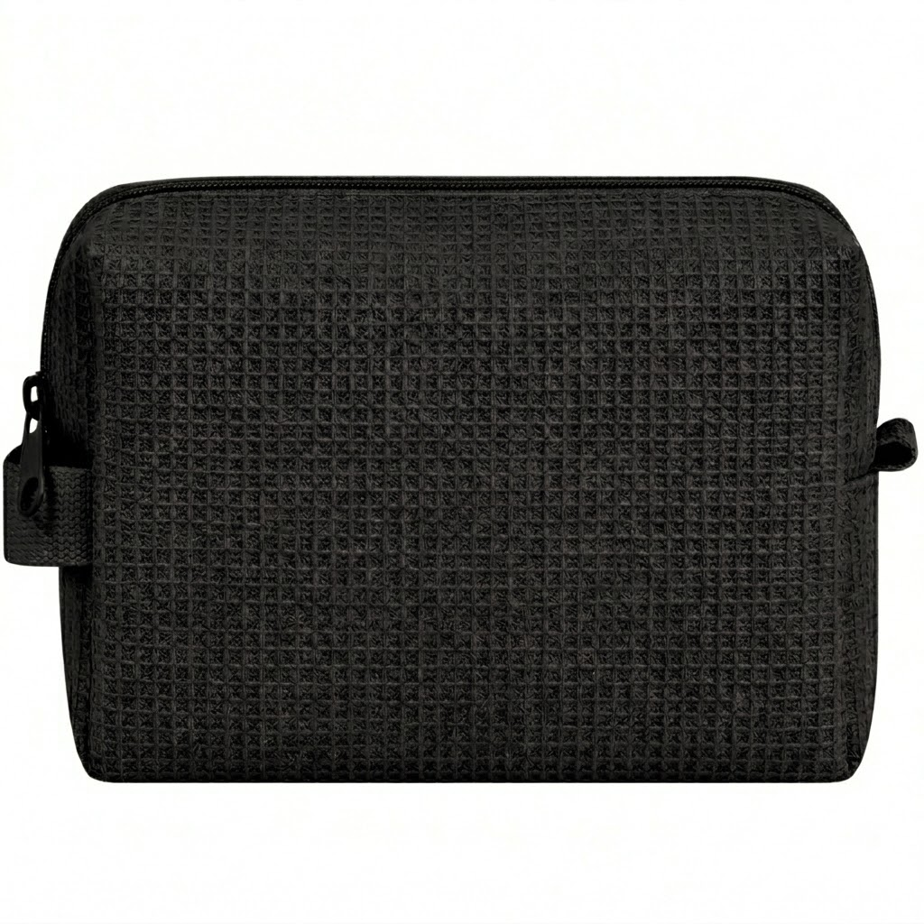 Waffle Weave Makeup Bag