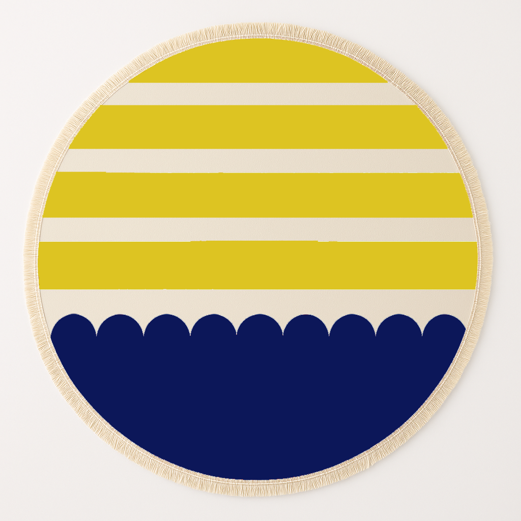 Round Beach Towel