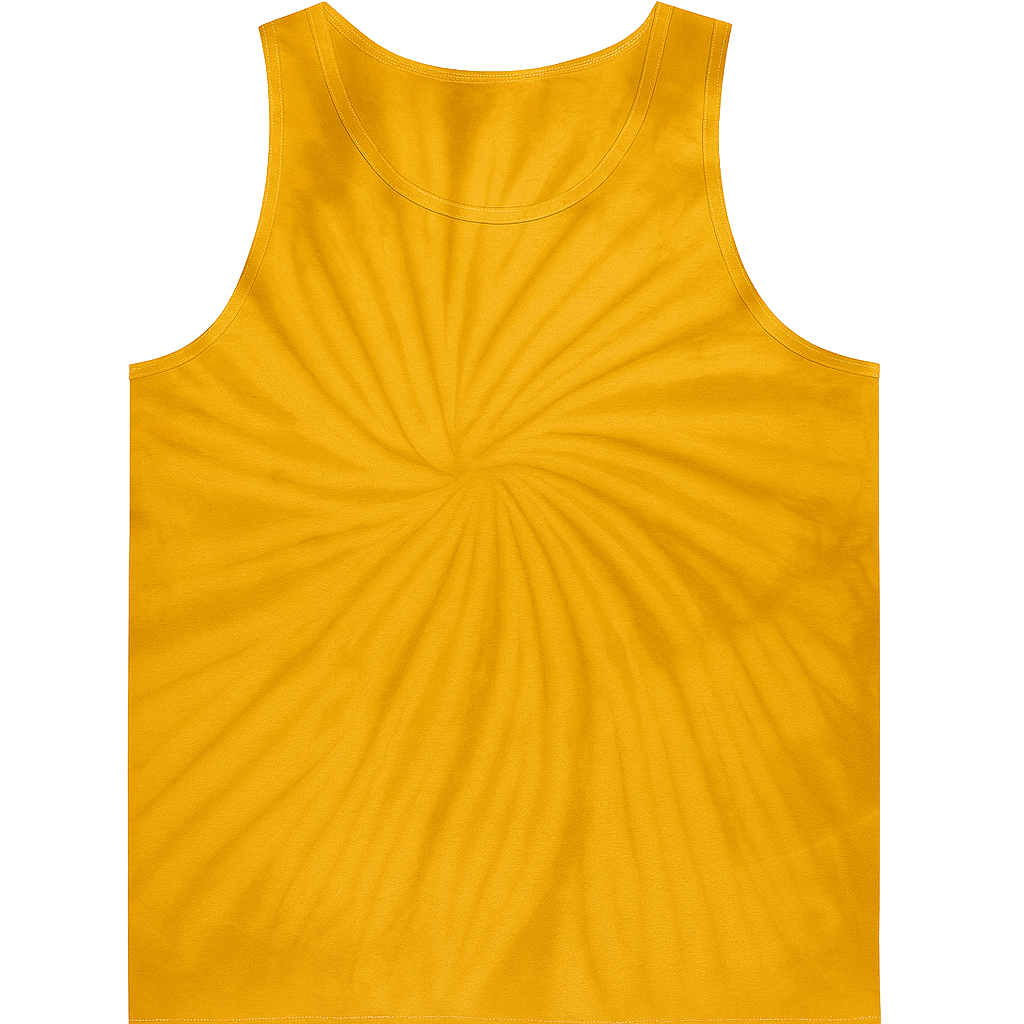 Unisex Tie Dye Tank Top Tee Shirt