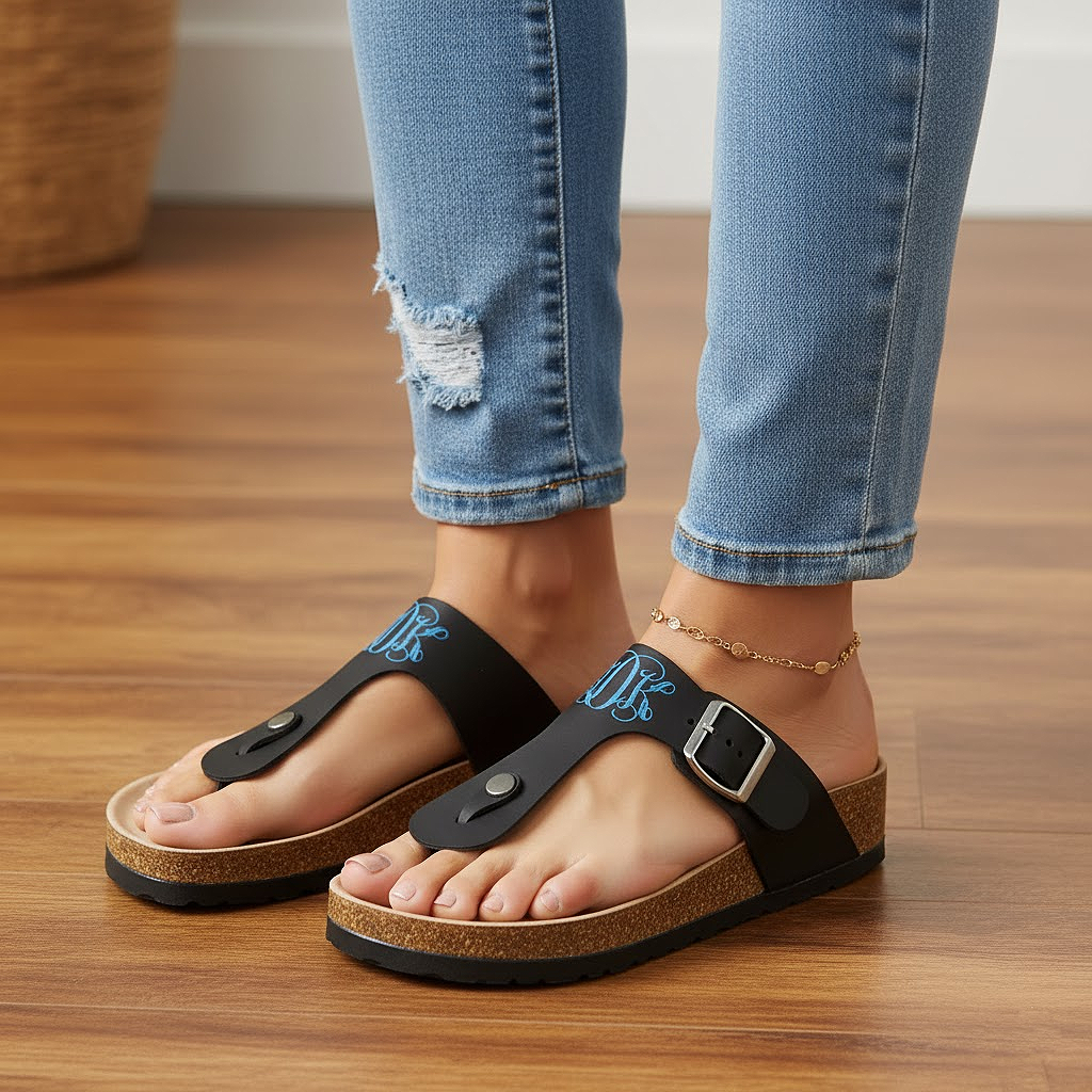 Slide Thong Sandals