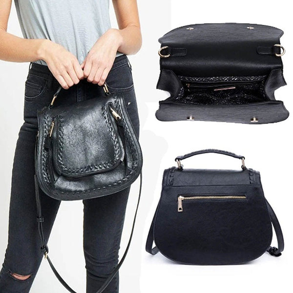 Khloe Saddle Strap Purse