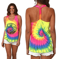 Tie Dye Knotted Tee