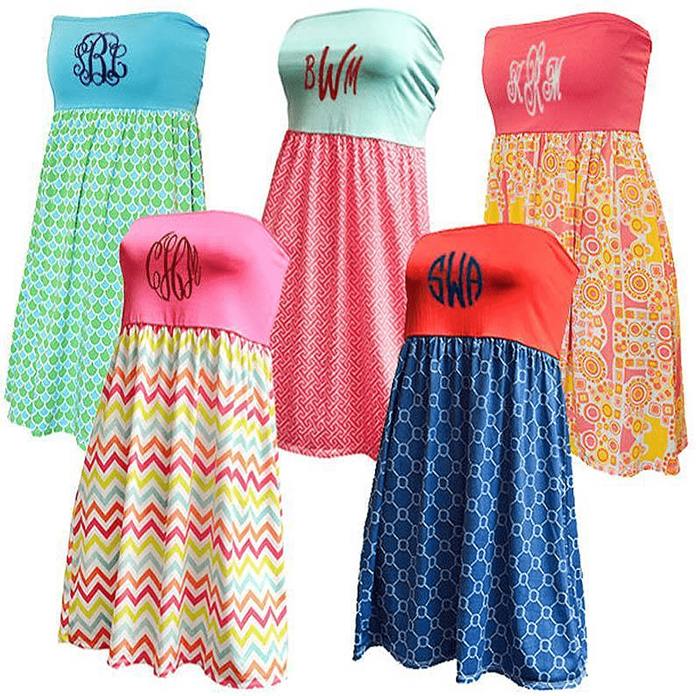 Strapless Sun Dress
