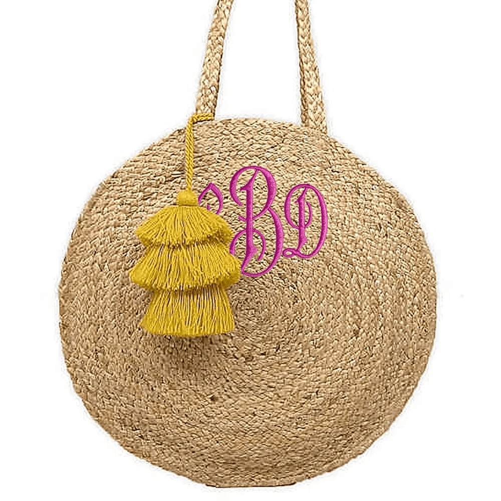 Jute Bungalow Circle Tote
