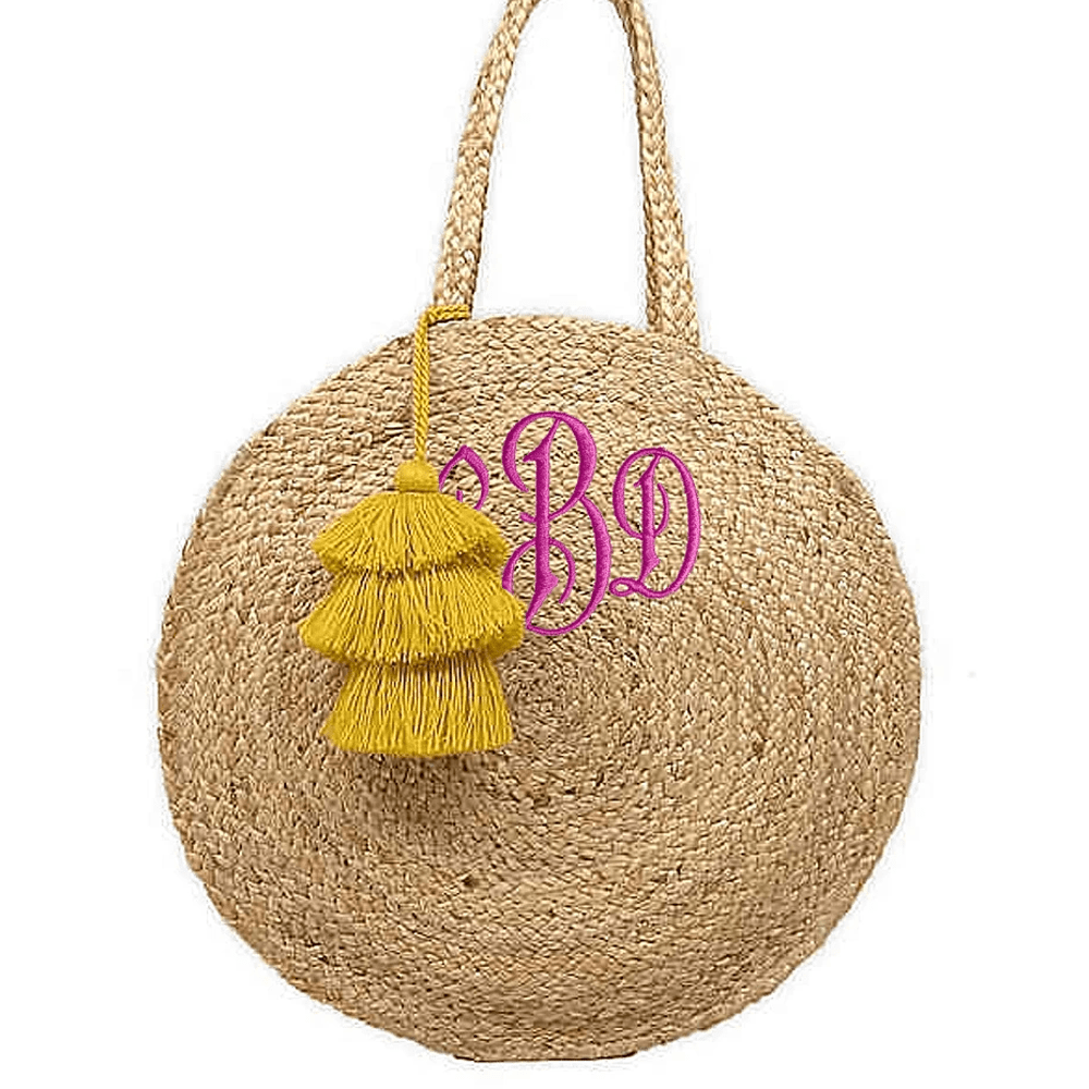 Jute Bungalow Circle Tote