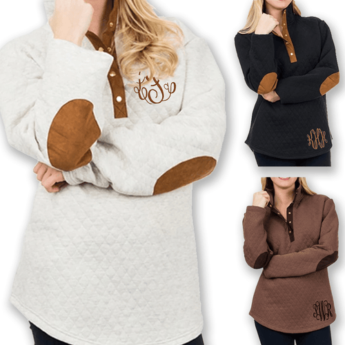 Quilted Sweatshirt