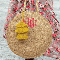 Jute Bungalow Circle Tote