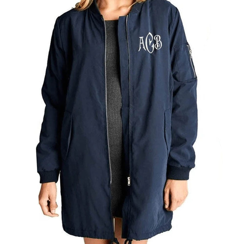 Full Zip Bomber Jacket
