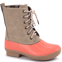 Persimmon Duck Boots