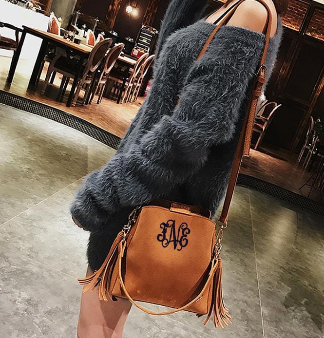 Crossbody Bucket Purse