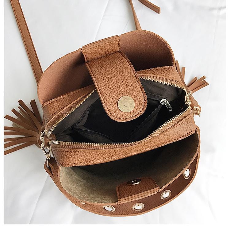 Crossbody Bucket Purse