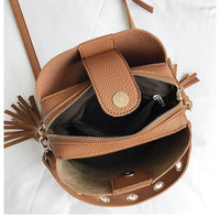 Crossbody Bucket Purse