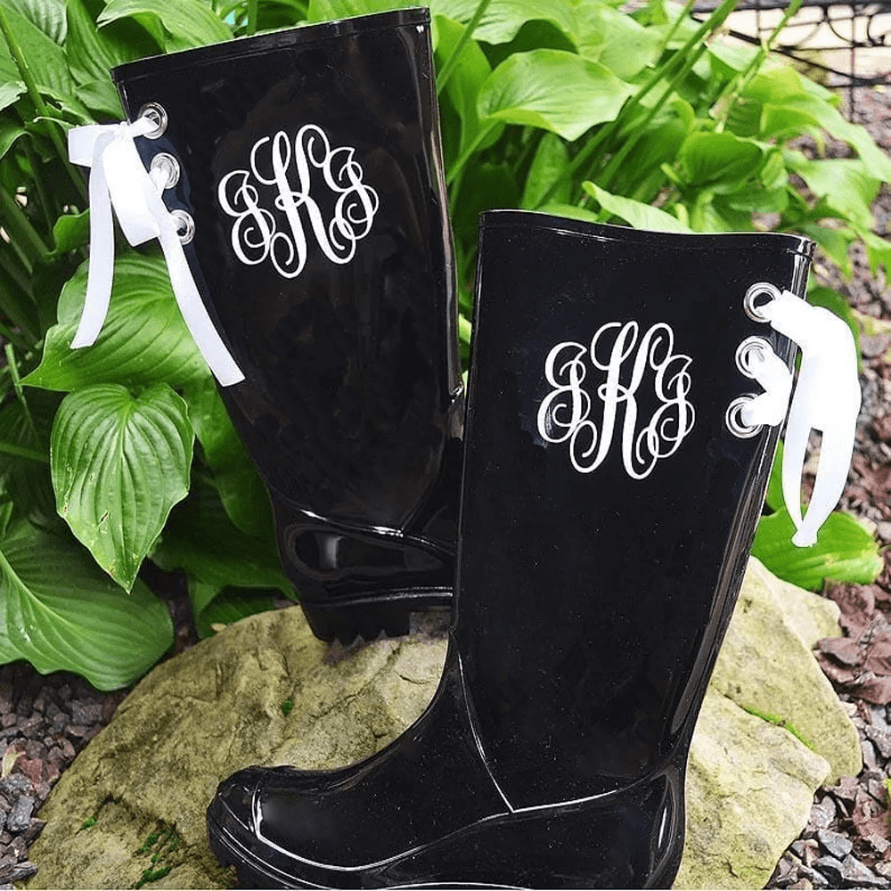 Tall Rubber Rain Boots