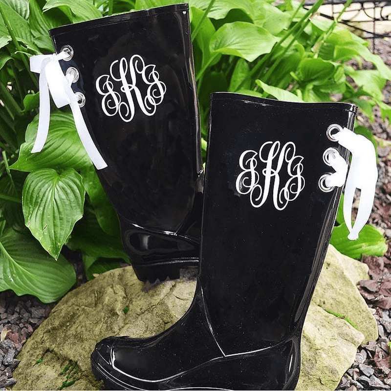 Tall Rubber Rain Boots